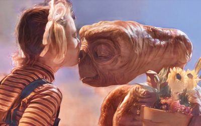 E.T. – L’extraterrestre di Spielberg.