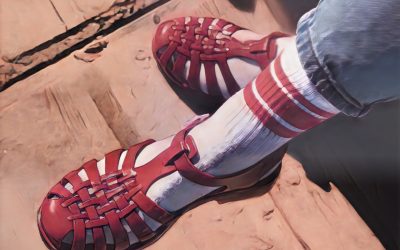 Le Jelly Shoes. Sandali di plastica ’80