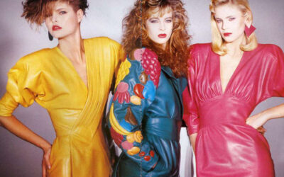 Spalline, Lacca e Colori Fluo. La Moda anni ’80 è servita!