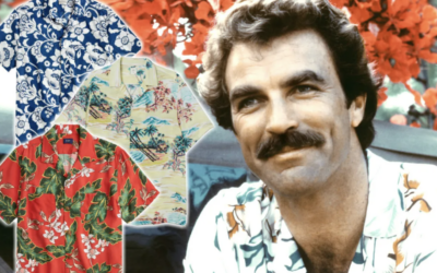 Camicie hawaiane degli anni ’80. Simpaticamente colorate!
